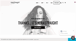 Desktop Screenshot of kerastraight.com