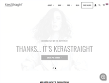 Tablet Screenshot of kerastraight.com